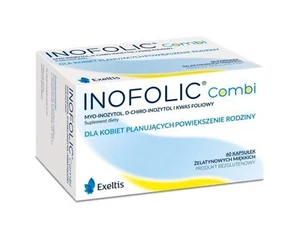 INOFOLIC COMBI 60-120 Pregnancy, Folic Acid, Myo-Inositol, D-Chiro-Inositol 40:1 - Picture 1 of 3