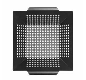 hd designs grill non stick mini wok barbecue topper grilling steak sides seafood - Picture 1 of 1