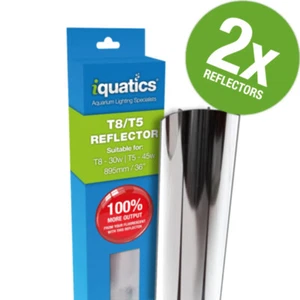 2 x 20w T8 Aluminium Reflektor - Bild 1 von 2