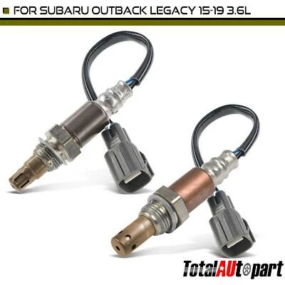 Sensor de oxígeno O2 2 piezas para Subaru Outback Legacy 2015-2019 aguas arriba izquierda y derecha Foto 1 de 4