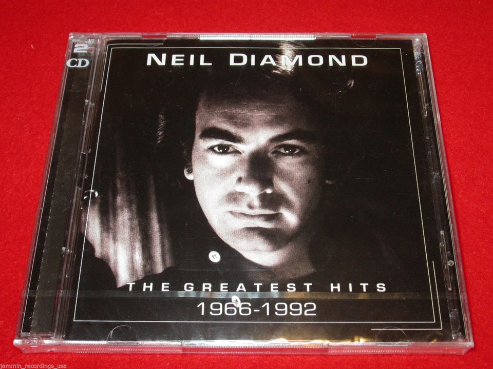 Neil Diamond Greatest Hits 1966-1992 Best of 37 Song Sweet Caroline 2 CD