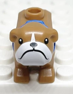 Lego Medium Nougat Collar Bull Dog 60258 New - Picture 1 of 7