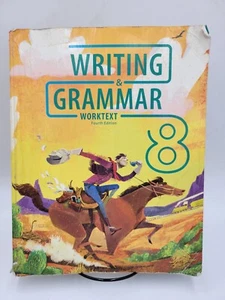 BJU Press Writing & Grammar 8 4th Ed Student Worktext Homeschool English 8 USED - Picture 1 of 17