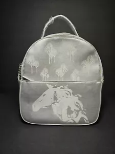 Danielle Nicole X Disney Frozen 2 Mini Backpack Silver Metallic with few defects - Picture 1 of 7