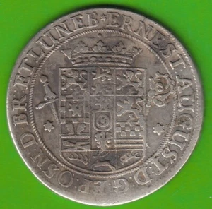 Silver Coin, Braunschweig-Calenberg-Hannover 2/3 Taler 1692 NSWLEIPZIG - Picture 1 of 3