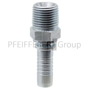 Nipplo a pressare 4SP-4SH-R15 BSP PN 20 DKR 3/4" 90° DS - Foto 1 di 1