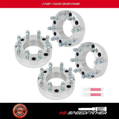 4x espaciadores de rueda de 2" 5x5,5 a 8x6,5 para Ram 1500 12 2013 2014 2015 2016 2017 2018 Foto 1 de 4