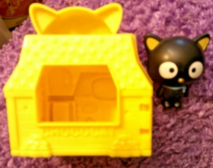 Sanrio 2016 CHOCOCAT McDonalds  Happy Meal Toy CAT Hello Kitty W HOUSE - Picture 1 of 3