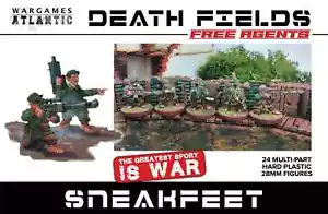 Wargames Atlantic Sneakfeet Ratlings 24x Miniaturas Death Fields PUBLICACIÓN GRATUITA - Imagen 1 de 12