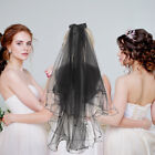 2 Pcs Wedding Gauze Veil Party Hair Accessories Headgear Scarf