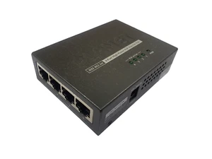 Planet HPOE-460 V2 4-Port Gigabit IEEE 802.at PoE+ Injector no PSU - Picture 1 of 2