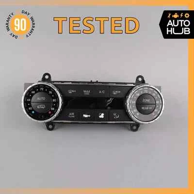 Interruptor de controle climático aquecedor AC dianteiro 13-19 Mercedes X166 GL450 GL550 fabricante de equipamento original - Imagem 1 de 4