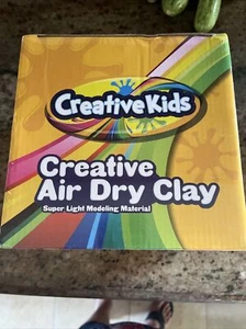 Creative Kids Air Dry Clay Brand New Sealed 30 Colors Reusable Lightweight - Picture 1 of 6