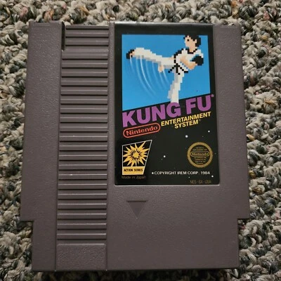 Kung Fu NES Nintendo Video Game 1984 - Image 1 of 3