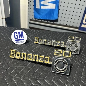 1975-1980 CHEVY CHEVROLET BONANZA 20 FENDER EMBLEM Squarebody OEM #363182 GM C10 - Bild 1 von 24