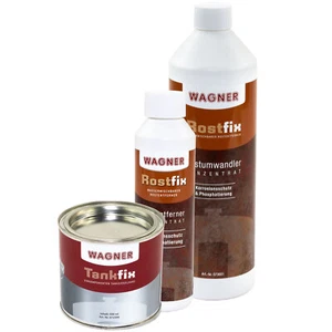 Tankversiegelung Set 3-teilig WAGNER bis 80 Liter Tankinhalt Tank Rost Umwandler - Bild 1 von 7
