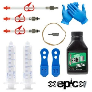 Epic SRAM Mineral Oil Bleed Kit & Maxima Mineral Oil (SRAM Maven/DB8 Brakes) - Picture 1 of 9