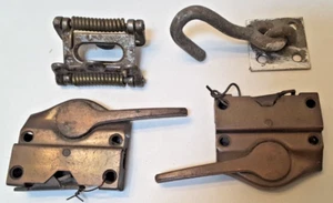 Misc Vintage Door Latch Hardware, Free Shipping - Picture 1 of 3