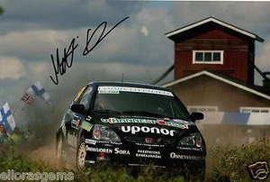 Rally Driver Matti Rantanen Hand Signed Photo Ford Focus RS WRC 08 12x8" AI - Picture 1 of 1