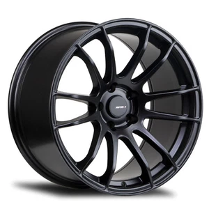 (1) 19x9.5 +35 Avid 1 AV-20 5x114.3 Matte Black Wheel - Picture 1 of 3