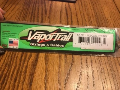 Vapor Trail Strings & Cables 52.00” 1.5/2 Cam String VTX RARE-SHIPS N 24h - Image 1 of 3