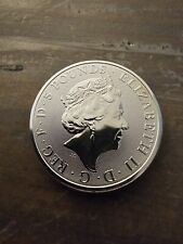 2021 Great Britain 2 oz BU Silver Queen's Beasts Collector Coin £5 Pounds