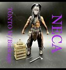 Neca The Lone Ranger Series 2 Tonto With Birdcage 100% Complete Johnny Depp