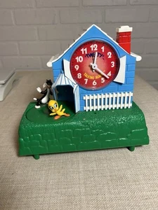 Tweety & Sylvester Talking Action Alarm Clock 1978 Read! - Picture 1 of 15