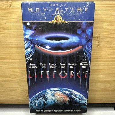 Lifeforce VHS 1997 MGM Movie Time Patrick Stewart, Peter Firth Sci Fi - Image 1 of 4