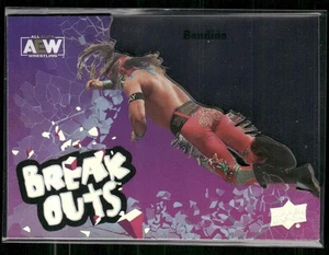 Bandido 2023 Upper Deck AEW All Elite Wrestling Break Outs #BO-24 NXT WWE - Picture 1 of 2