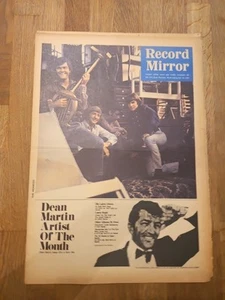 Record Mirror Newspaper February 18th 1967 The Monkees Cover - Imagen 1 de 4
