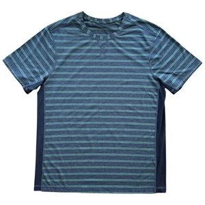Lululemon Striped Gym T-Shirt XL - Picture 1 of 7