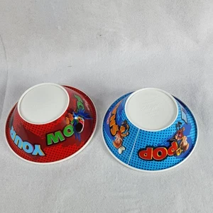 Lote de 2 cuencos de cereales de plástico Kellogg's para arroz Krispies de frutas - Imagen 1 de 7