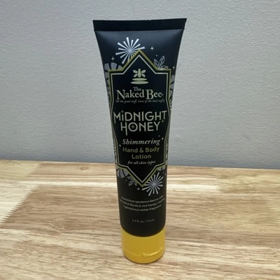 Loción para manos y cuerpo The Naked Bee Midnight Honey sellada todo tipo de piel 2,5 fl oz Foto 1 de 4
