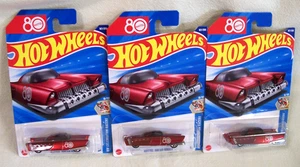 HOT WHEELS 2025 MATTEL DREAM MOBILE 80TH ANNIVERSARY LOT OF 3 M/NM FREE SHIP! - Bild 1 von 5