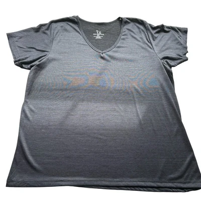 RE Real Essentials Charcoal Black Workout Shirt Size XXL NWT - Image 1 of 4