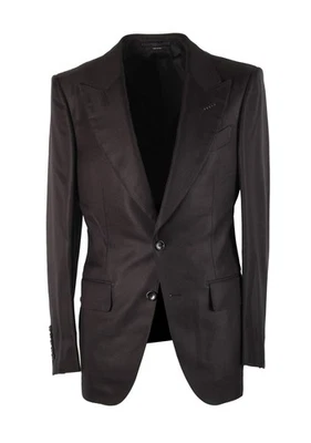 Abrigo deportivo TOM FORD Dyllan negro liso talla 46/36R EE. UU. Chaqueta Blazer Nueva... Foto 1 de 4