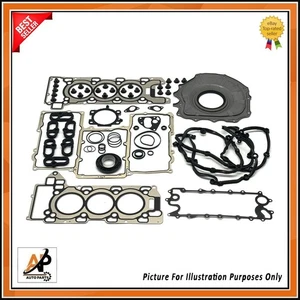 PER JAGUAR LAND ROVER 3.0 SOVRALIMENTATO 306CV MOTORE BENZINA SET GUARNIZIONI COMPLETO NUOVO - Foto 1 di 1