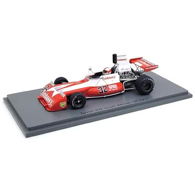 1974 Eddie Keizan Tyrrell 004 GP del Sudafrica - 1/43 Spark Models - Immagine 1 di 3