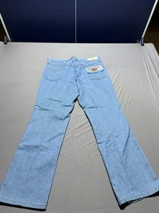 Vintage Sears Roebuck Mens Jeans 38x30 100% Cotton GENUINE ROEBUCKS Boot Cut NWT - Picture 1 of 5