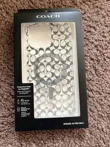 Coque iPhone 16 Pro Max MagSafe Coach LIVRAISON GRATUITE - Photo 1 sur 6