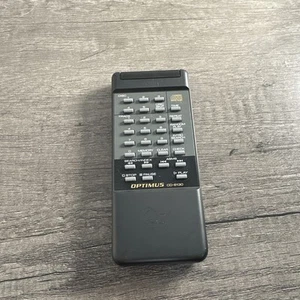 Optimus CD-6130 Remote Control, Black - OEM for CD-6130 5-Disc CD Player Changer - Picture 1 of 5