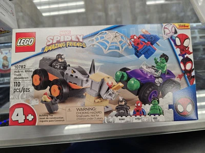 LEGO 10782 Marvel Hulk vs. Rhino Monster Truck Showdown con minifiguras (CB1) Foto 1 de 2