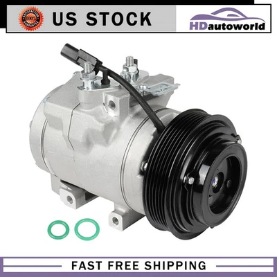 Компрессор кондиционера с муфтой для Ford F-250 E-350 E450 F550 F650 SuperDuty XL 2011-24 - Изображение 1 из 4