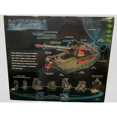 Juguete Battlefield Earth M1 Thunder Battletank con cañón de retroceso de disparo Foto 1 de 2