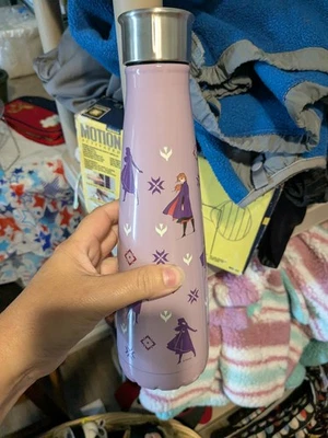 Botella de agua aislada de acero inoxidable congelada Swell Bottle Disney Foto 1 de 2