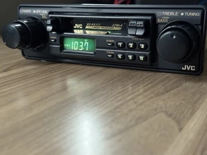 CASSETTE ESTÉREO DE AUDIO PARA AUTOMÓVIL JVC KS-RX177 PERILLA DE LA VIEJA ESCUELA RARO DE COLECCIÓN HOT ROD ¡NUEVO! - Imagen 1 de 15