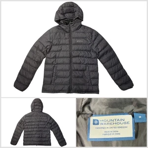 MOUNTAIN WAREHOUSE Giacca uomo blu navy imbottita con cappuccio media - Foto 1 di 12