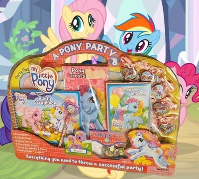 Fiesta My Little Pony 2005 vintage para 8 | Invitaciones, bolsas de regalos, favores, etc. Foto 1 de 4