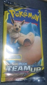 Pokemon TCG Sun & Moon Team Up 3 Card Mini Booster Pack - Picture 1 of 14